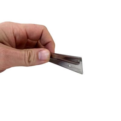 Edelstahl-Schiene, 37,3 cm, für Bienenstöcke, langlebig und rostfrei.