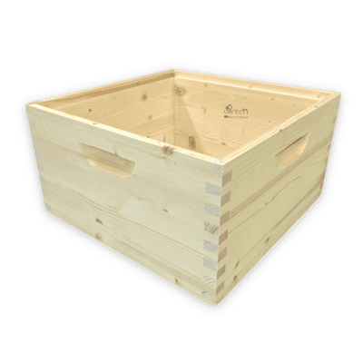 Holz-Vollzarge für Bienen, handgefertigt, langlebig, ideal für Bienenzucht.