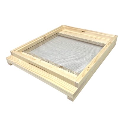 Flacher Gitterboden für Bienenstöcke, EMMU Quadrat 435x435 mm.