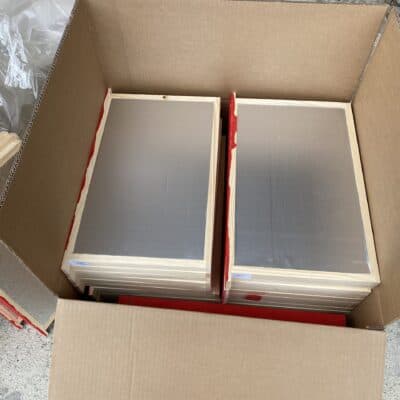 Thermoschied EM-DN 1 1/2 in Verpackung, Bienen Janisch.