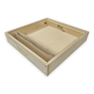 Futterzarge Steg für Bienenstöcke, EM Kranz10 / 464x483.