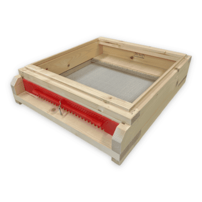 Hochwertiger Gitterboden für Bienenstöcke, robust und langlebig.