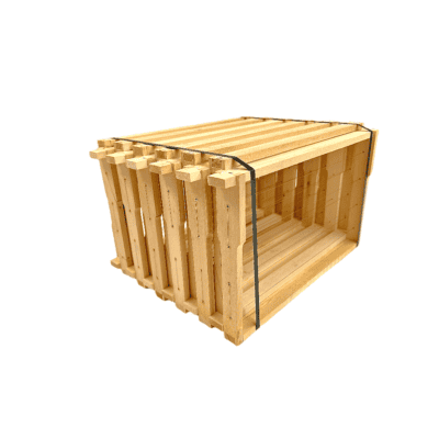 Holzblumenkasten für Garten und Balkon.