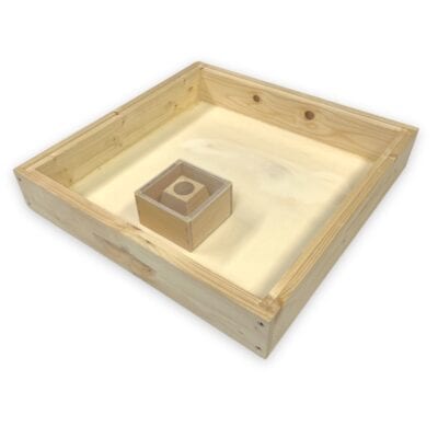 Bienenstock mit LT10+Dadant US-10er Beute, 425x513 mm.