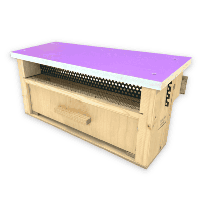 Pollenfalle für Bienen, Einhänge-Design, robustes Imkereimaterial.