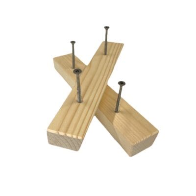 Holzgriffleisten 250x45x25, ideal für Möbel- und Bauprojekte.