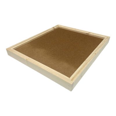 Innendeckel für Bienenstock, passend für Dadant Blatt 10, Maße 425x499 mm.