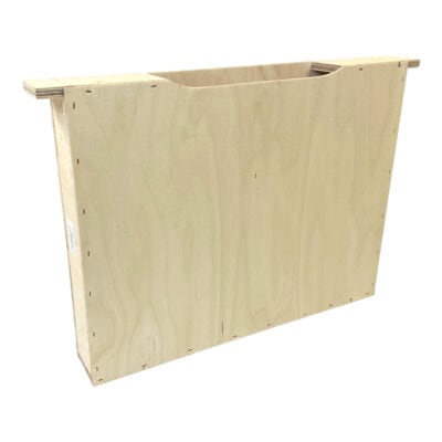 Futtertasche für Bienenstöcke, 60mm breit, aus Holz, passend für Dadant US.