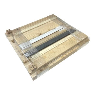 Gitterboden für Bienenstöcke, selbstgebaut, mit Dadant Blatt.