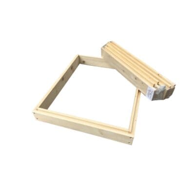 Adapterzarge für Bienenstöcke, ZAMU10/ 420x490, in Teilen, passend für Jumbo-Modelle.