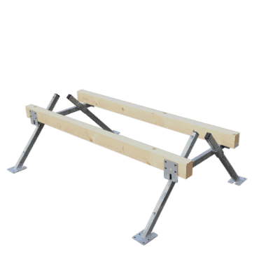 Beutenständer für sicheren Transport und einfache Bienenvolkpflege.