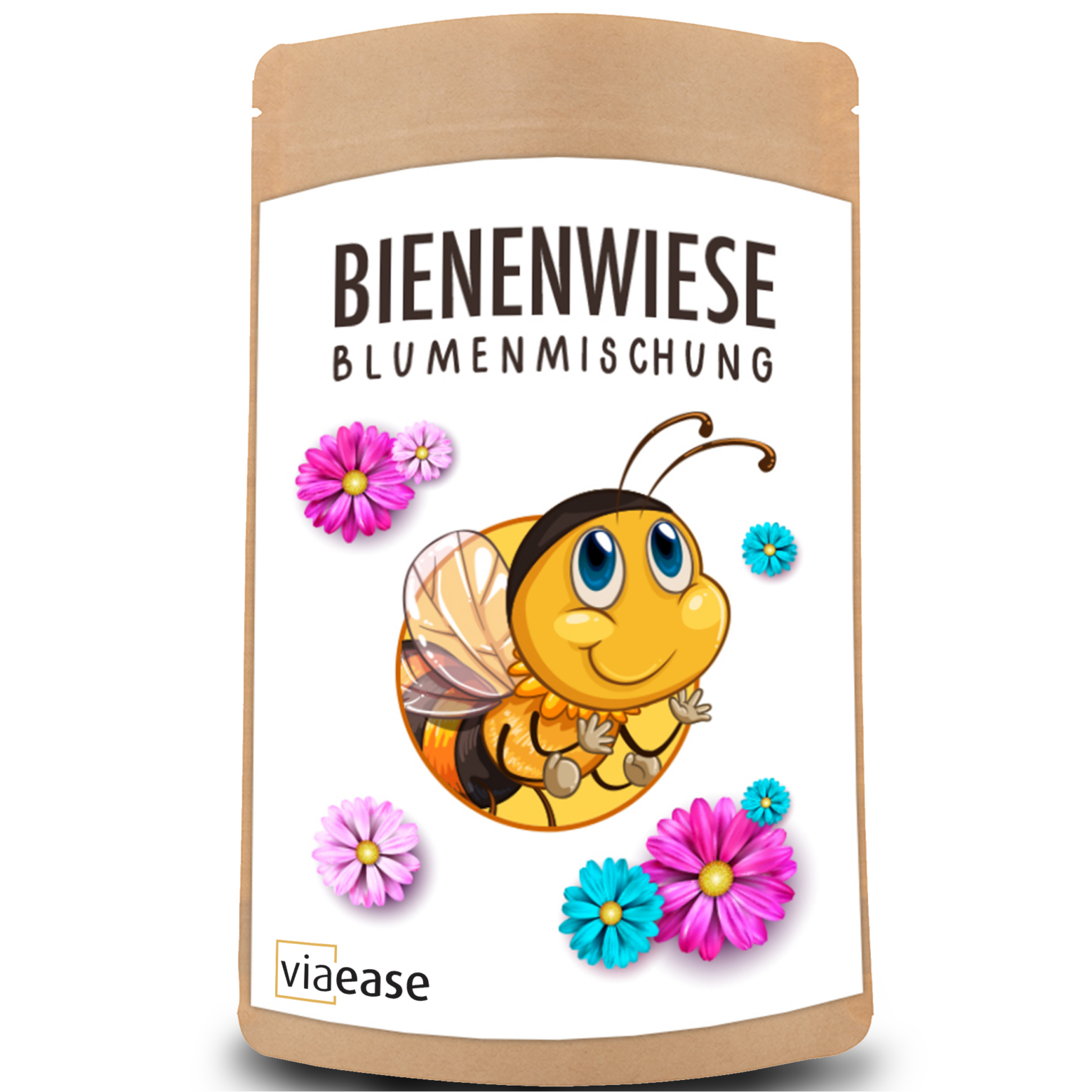 Bienenwiese Blumenmischung einjährig 100g Blumensamen für eine bunte