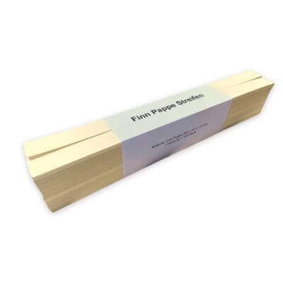 Finn Pappe Streifen, Bastelmaterial für kreative Projekte, 1000 Stück, 1 mm dick.