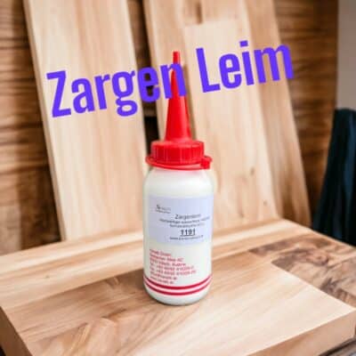 Wasserfester Holzleim für Zargen, ideal für langlebige Holzverbindungen.